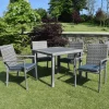 Naples 5 Piece Garden Rattan Set