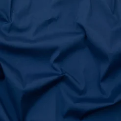 Navy 100% Cotton Plain Poplin Fabric - Price by the Metre