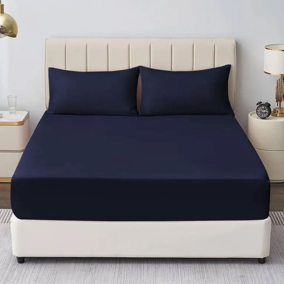 Navy Sheet Set Soft Touch