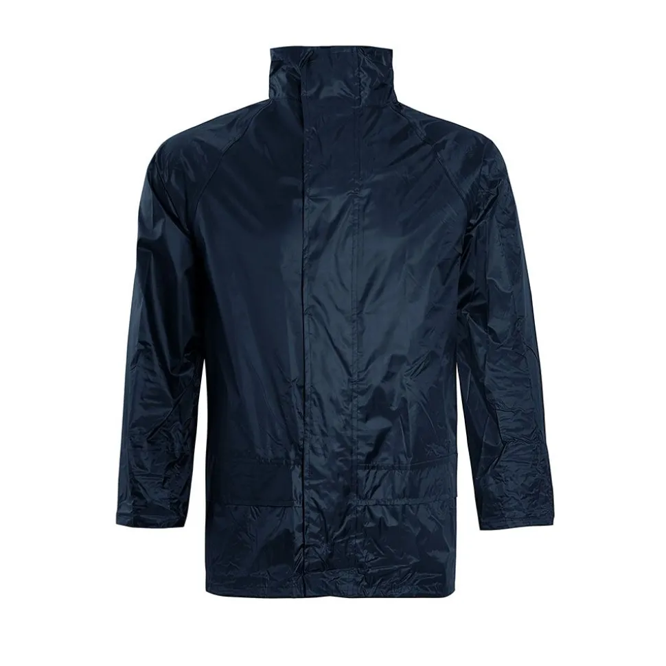 Navy Waterproof Rain Jacket