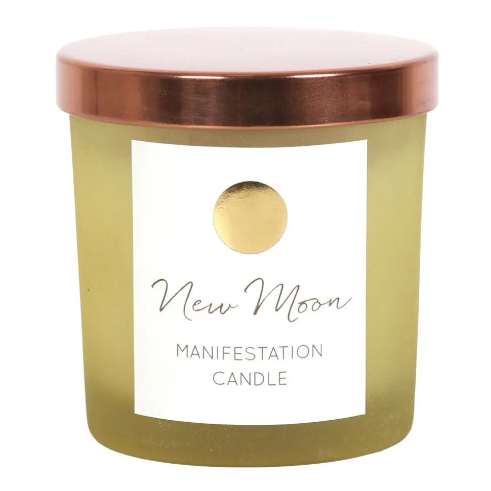 New Moon Manifestation Candle