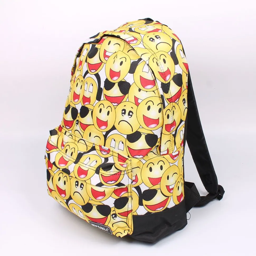 New Rebels Emoji School Bag