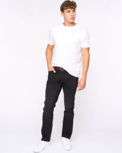 Newbury Straight Fit Jeans Black Bewley & Ritch