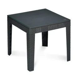 Nilkamal Breeze 3 Piece Patio Set Charcoal