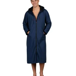 Northern Expo Adult Lined Swim Robes Navy