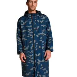 Northern Expo Adult Lined Swim Robes Blue Camo
