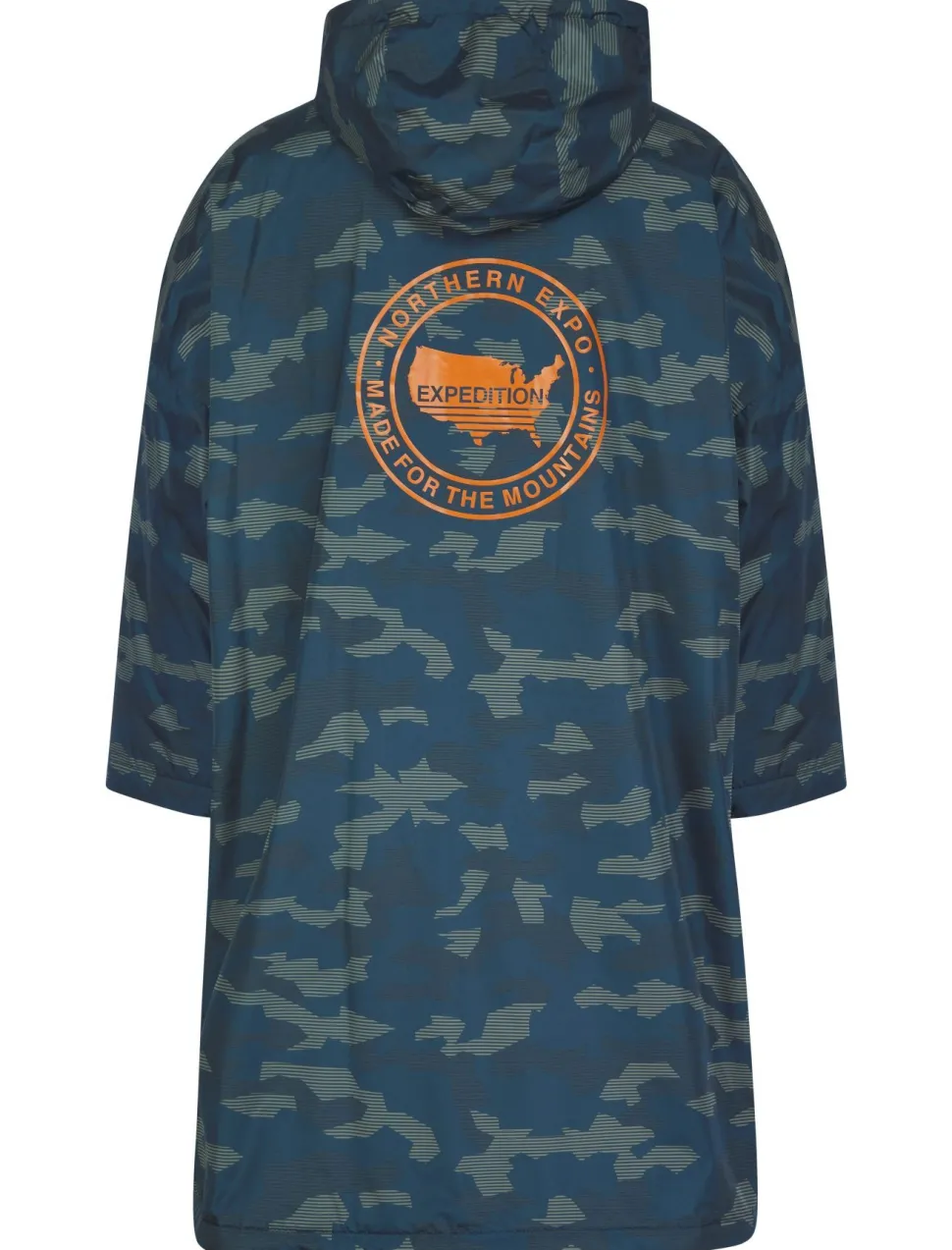 Northern Expo Adult Lined Swim Robes Blue Camo