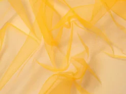 Nylon Dress Net Fabric Flo Gold