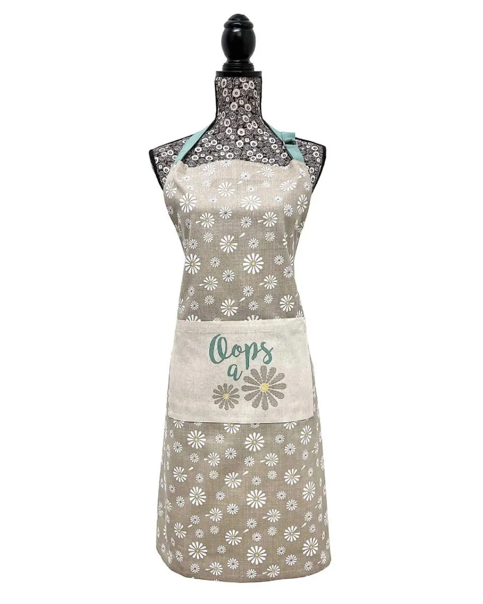Oops a Daisy 100% Cotton Apron by Country Club