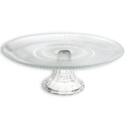 Orion Pedestal Glass Cake Stand 30cm
