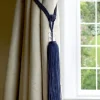 Orla Curtain Rope Tie Back Navy