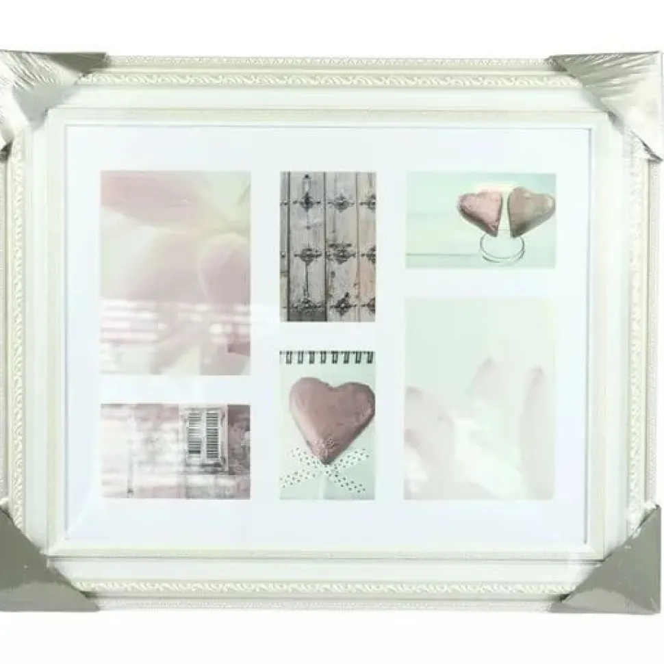 Ornate Photo Frame with 6 Windows