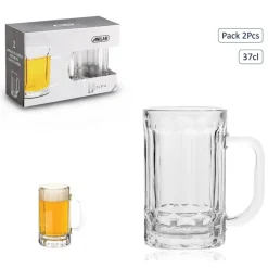 Pack of 2 Beer Mug 37cl