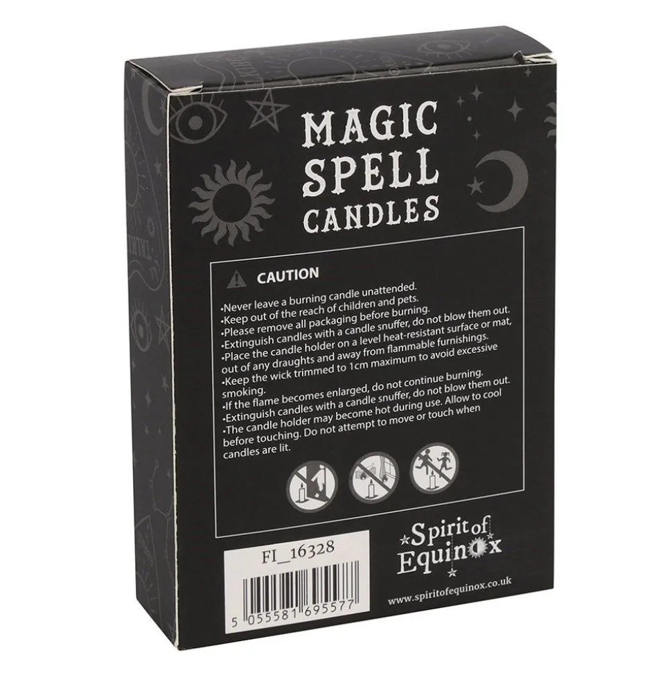 Pack of 12 Mixed Spell Candles