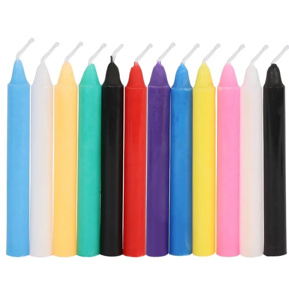 Pack of 12 Mixed Spell Candles