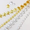 Padded Metallic Star Trim