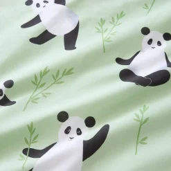Panda Paws Duvet Set Green by Catherine Lansfield
