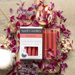 Passion Spell Candles Red - 12 Pack