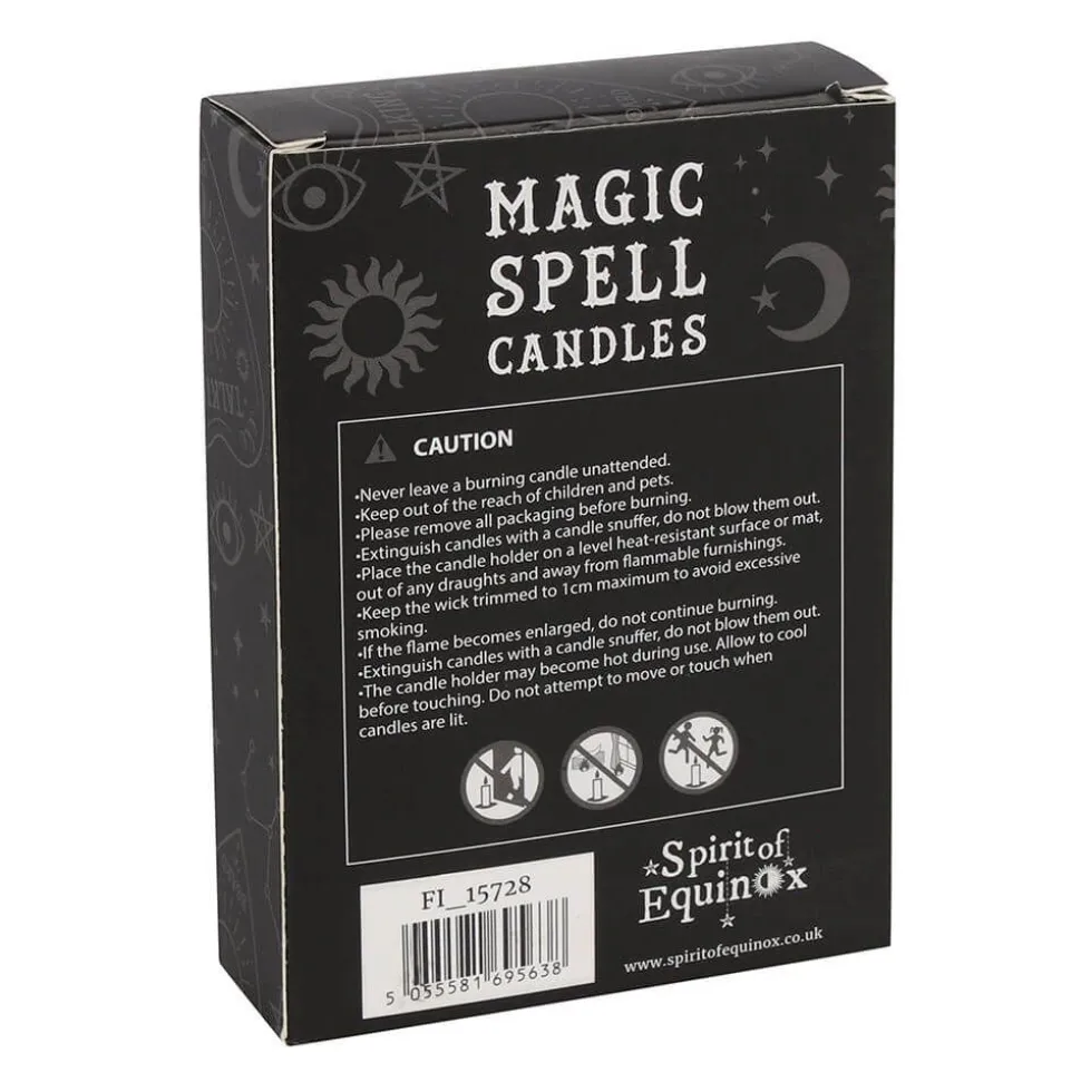 Peace Spell Candles Light Blue - 12 Pack