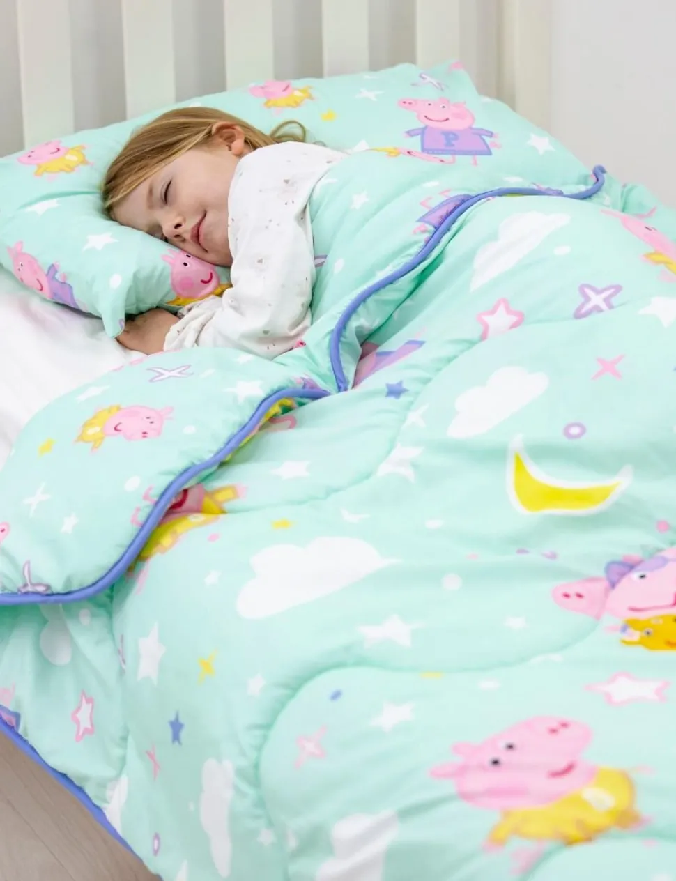 Peppa Pig Coverless Blanket/Duvet Set Single