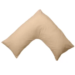 Percale V-Shape Pillowcase Natural