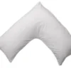 Percale V-Shape Pillowcase White