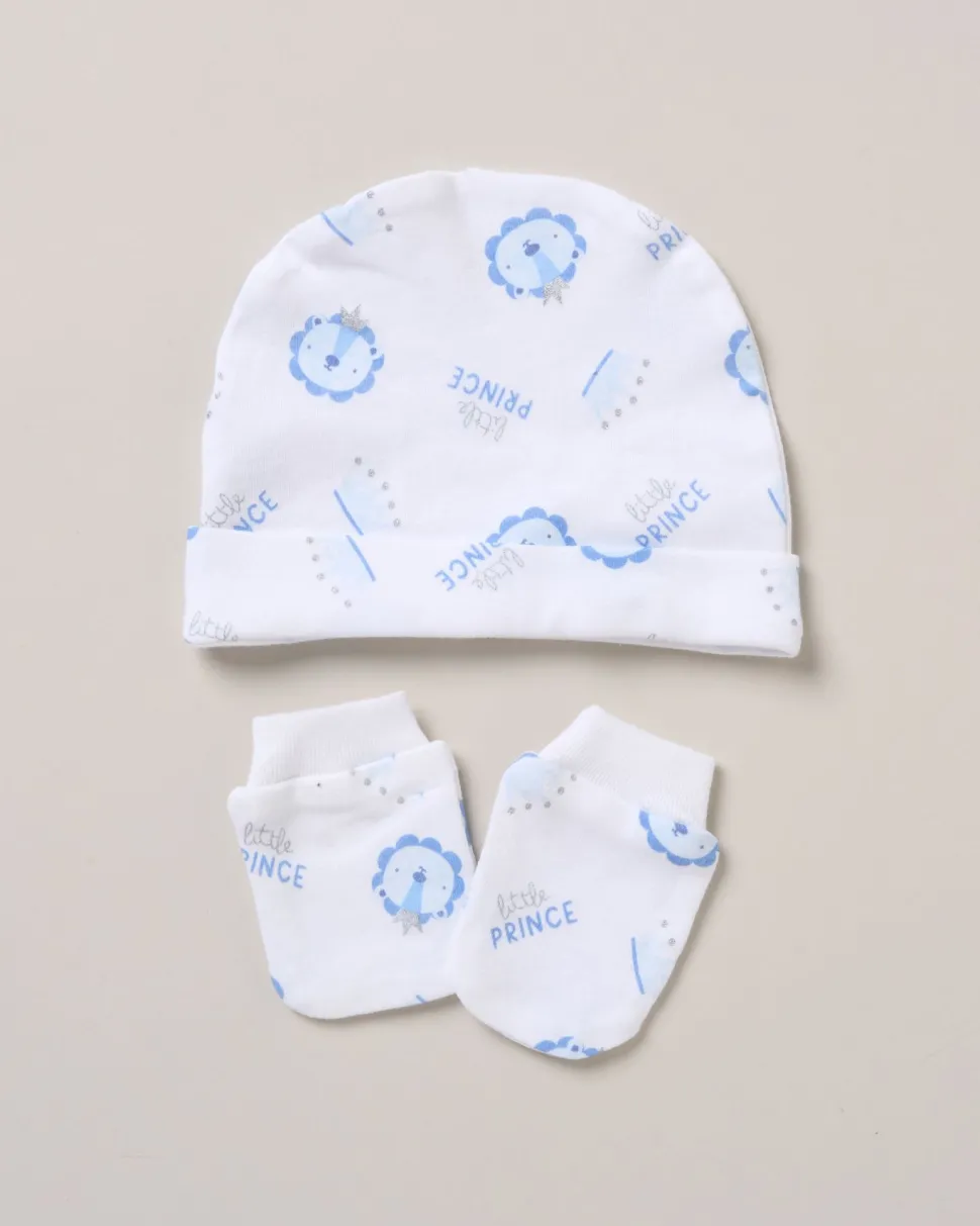 8-Piece Blue Little Prince All-in-One Baby Gift Set