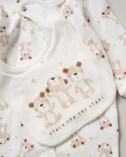 8-Piece Teddy Bear All-in-One Baby Gift Set