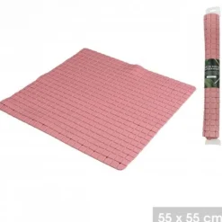 Pink Anti-Slip Bathmat 55x55cm