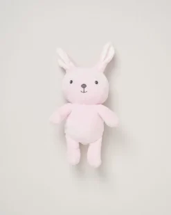 Pink Baby Bunny Dressing Gown with Toy