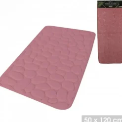 Pink Memory Foam Bathmat