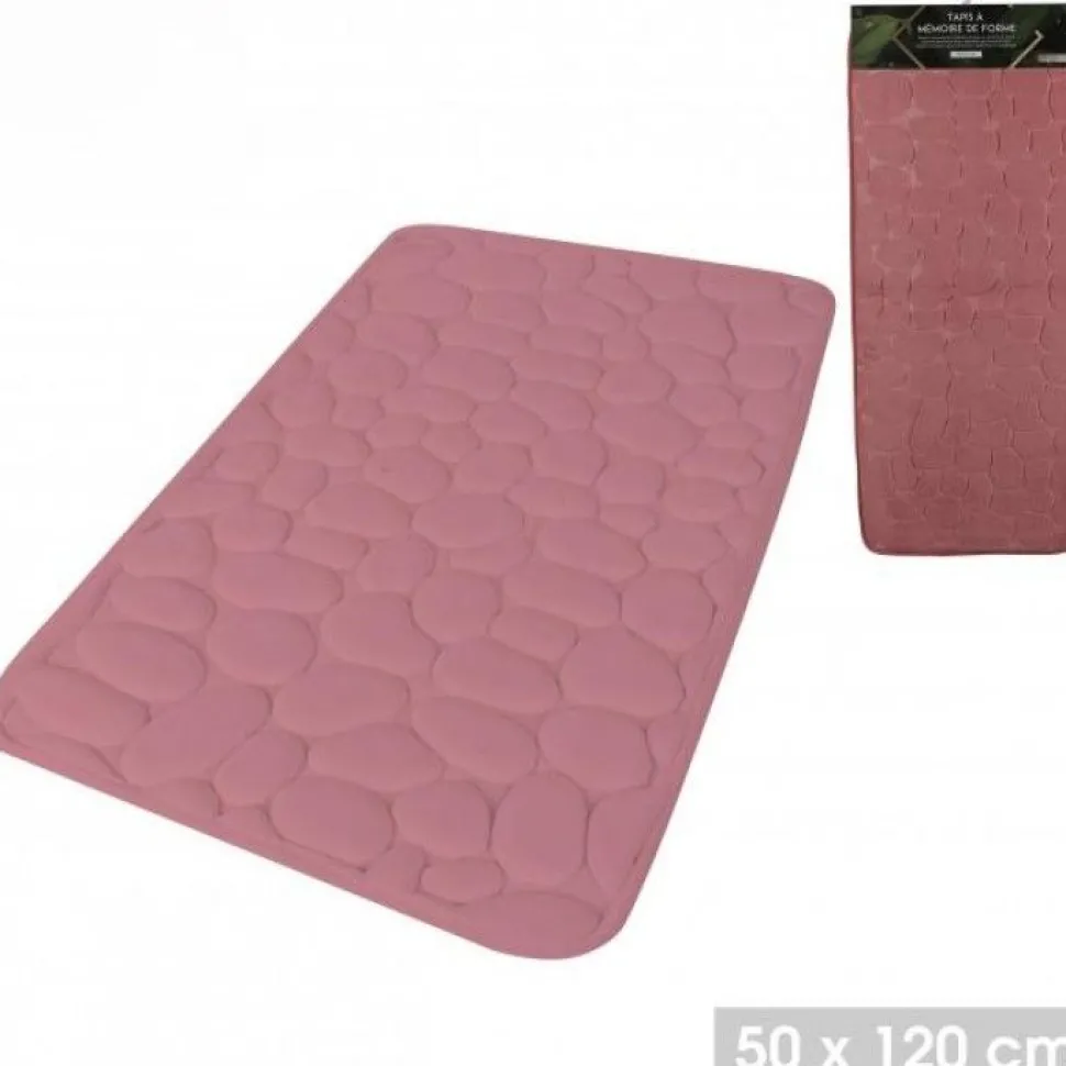 Pink Memory Foam Bathmat