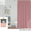 Pink Shower Curtain