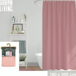 Pink Shower Curtain