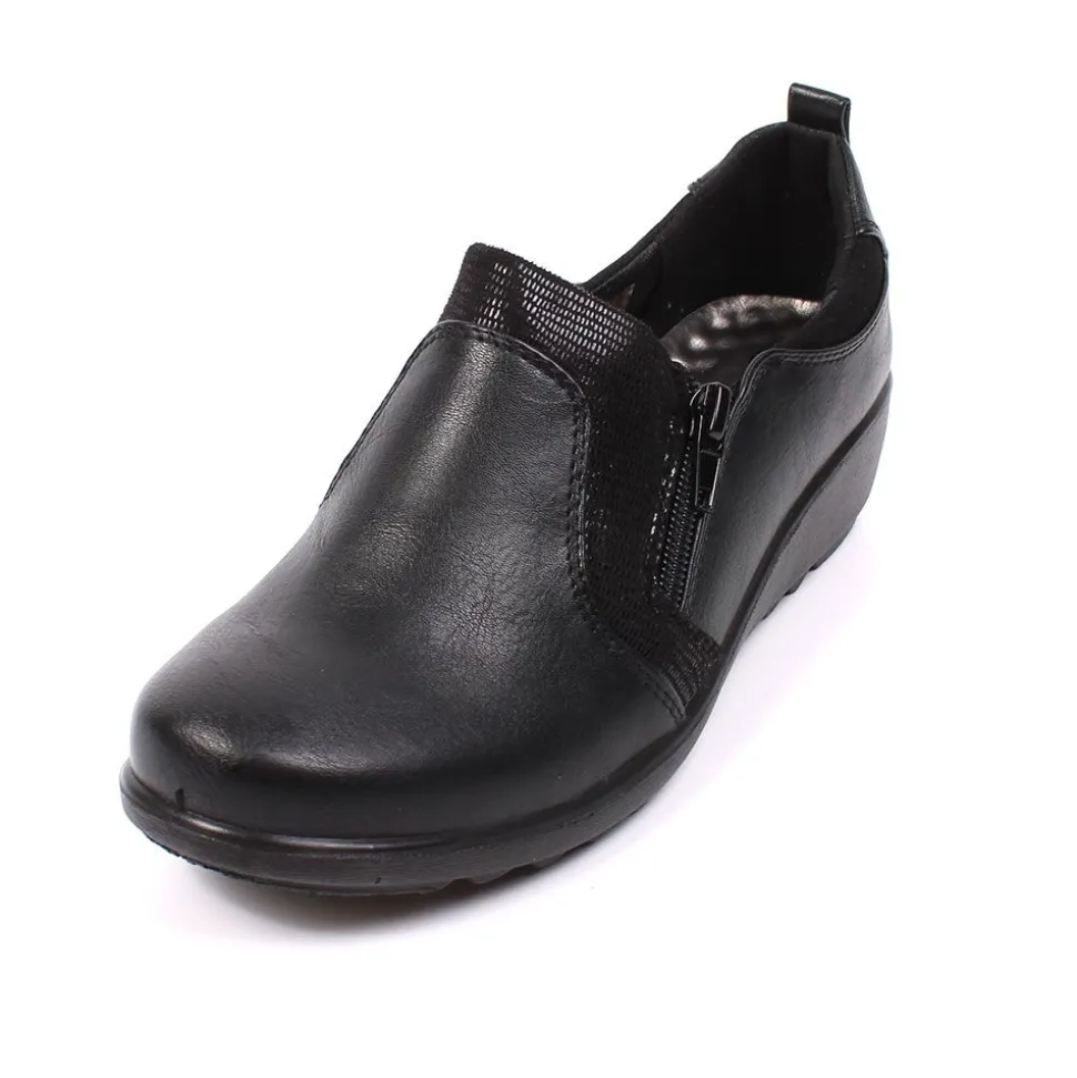Pixie Women's Comfort Walk Shoes Black