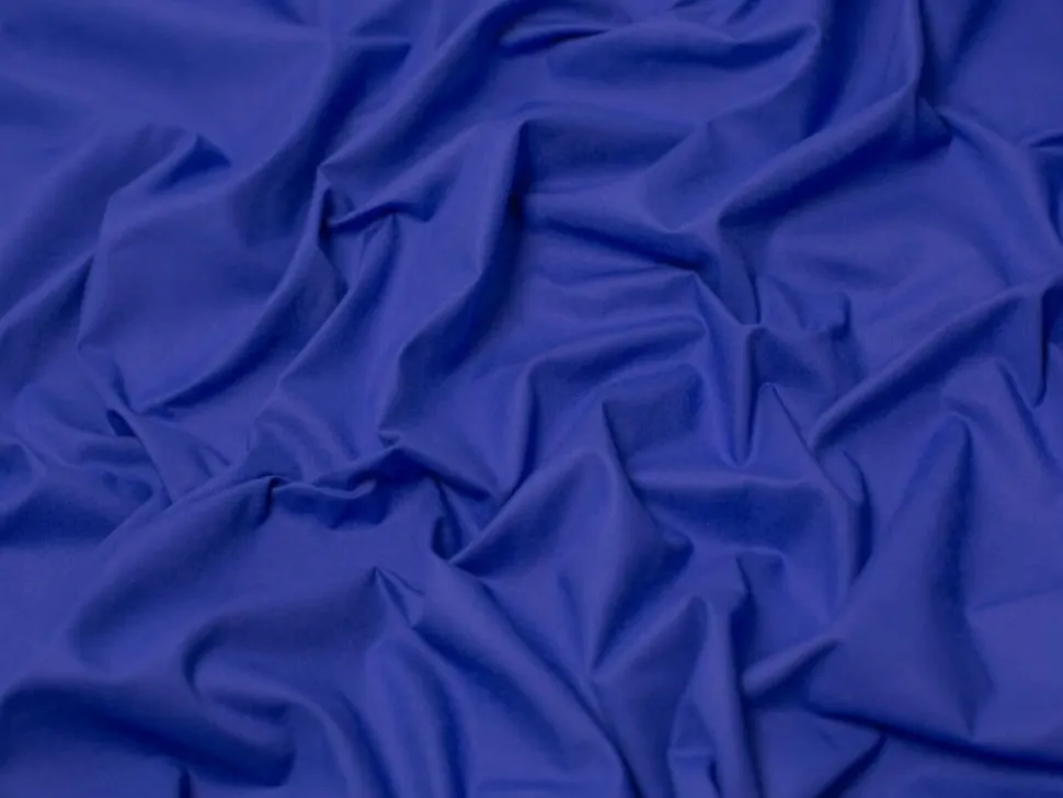 Plain Polycotton Fabric Royal Blue AS621