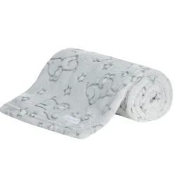Plush Baby Blanket Elephant Grey
