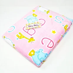 Plush Baby Blanket Pink