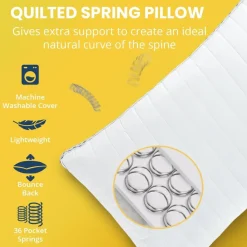 Pocket Spring Comfort Pillow by Velosso