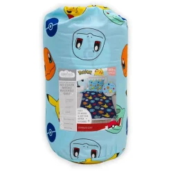 Pokemon Badges Coverless Blanket/Duvet Set Single