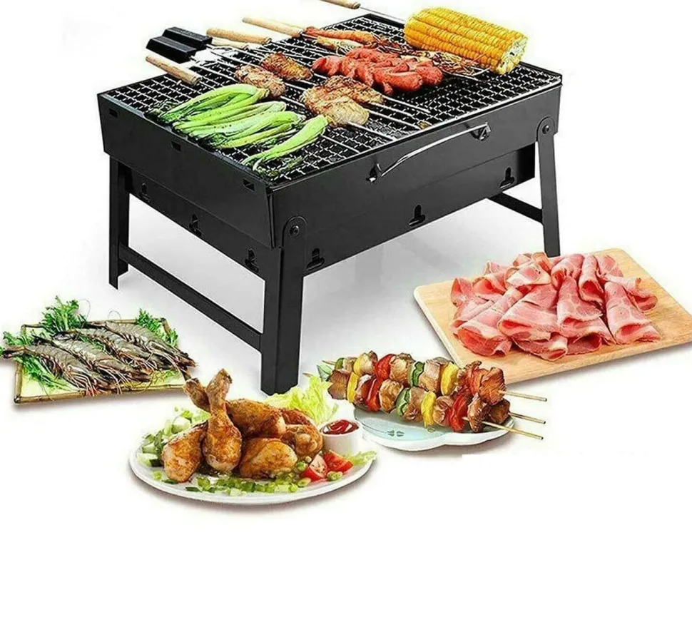 Portable Charcoal Tabletop Barbeque