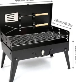 Portable Folding Charcoal Barbeque
