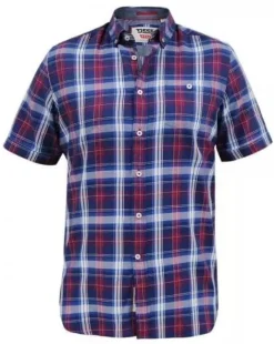 Portland Outsize Men's Short Sleeve Check Shirt