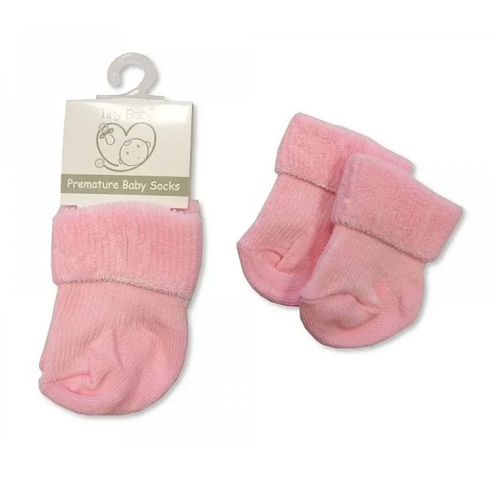 Premature Baby Socks Pink
