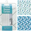 Printed Shower Curtain Assorted