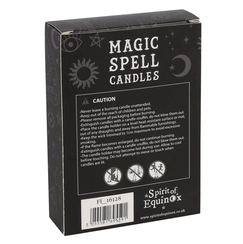 Protection Spell Candles Black - 12 Pack