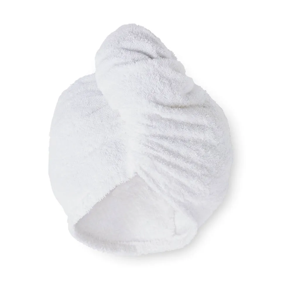 Quick Dry Hair Towel 2 Pack - White by Catherine Lansfield