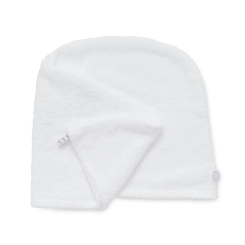 Quick Dry Hair Towel 2 Pack - White by Catherine Lansfield
