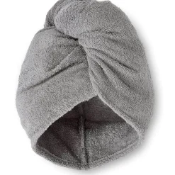 Quick Dry Turbie 2 Pack - Grey by Catherine Lansfield