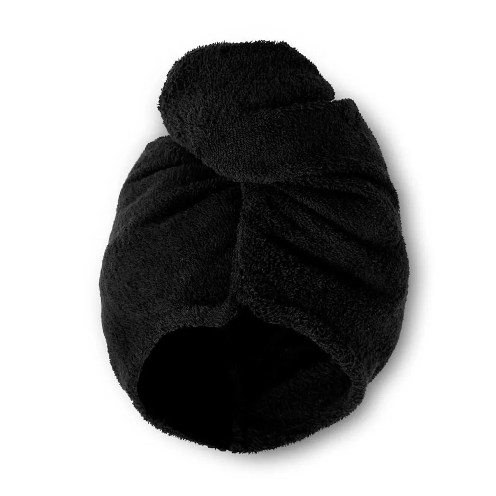 Quick Dry Turbie 2 Pack - Black by Catherine Lansfield
